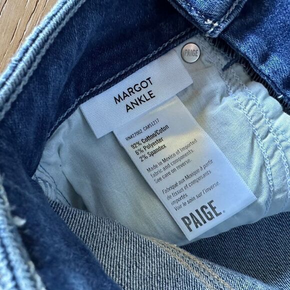 PAIGE Margot Ankle Jacques with Live Hem - Picture 6 of 10